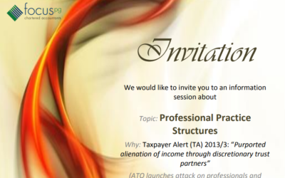 Invitation – Professional Practices